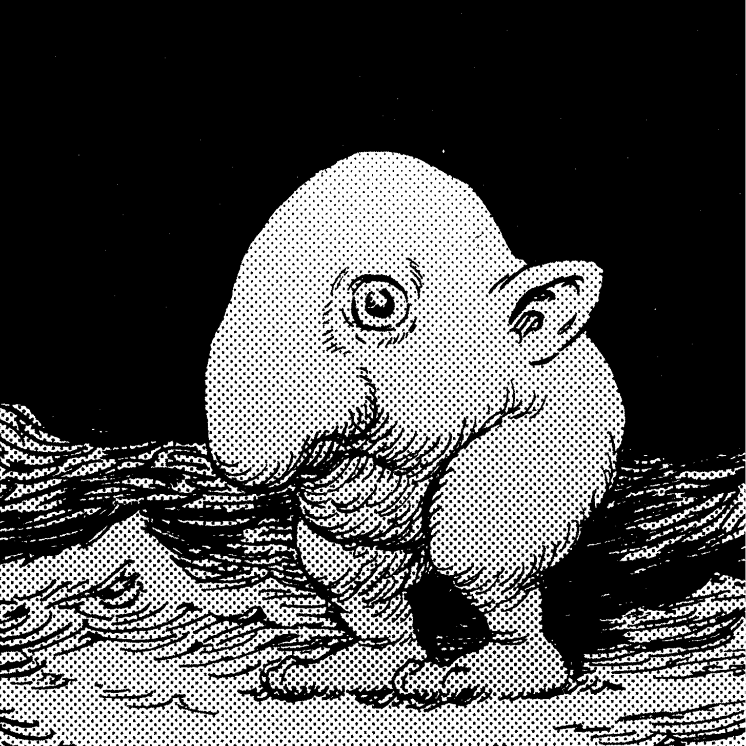 A weird nose creature from the manga Berserk.